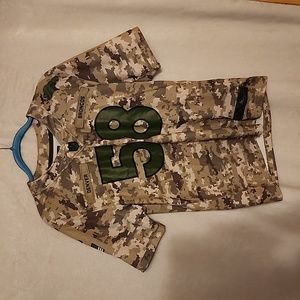 MILLER NFL ARMY JERSEY WORN ONCE